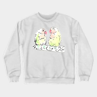 Summer Love Birds Crewneck Sweatshirt